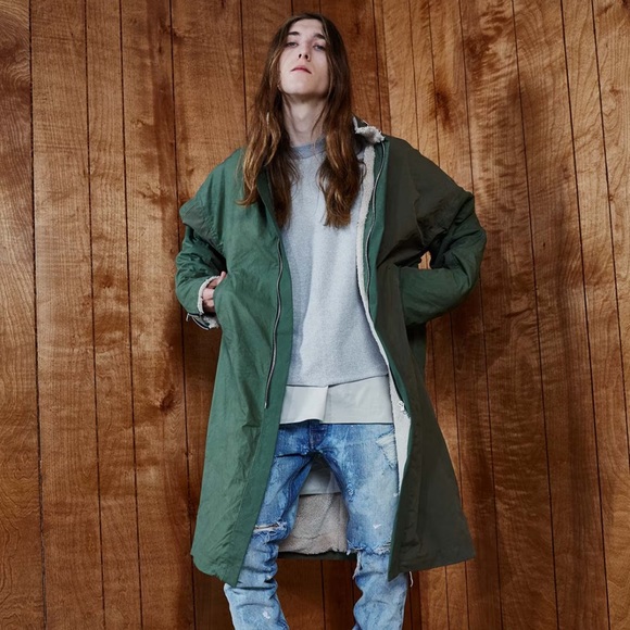 Fear Of God 4th Collection Vietnam War U.S. Military Deck Coat - Picture 4 of 13